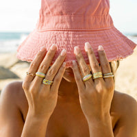 Pura Vida Tie-Dye Fidget Ring
