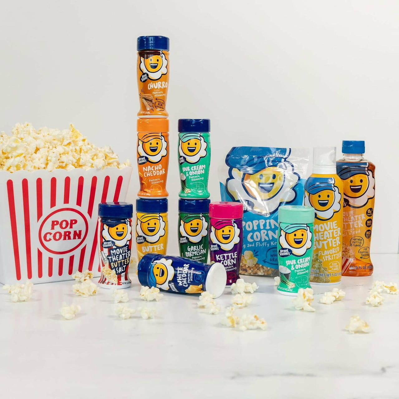 Kernel Season's Flavored Popcorn Seasoning, Movie Theater Butter Salt, 11.75  oz.