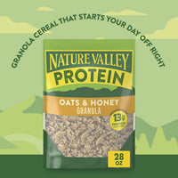 Nature Valley Oats 'n Honey Protein Granola, 28 oz.