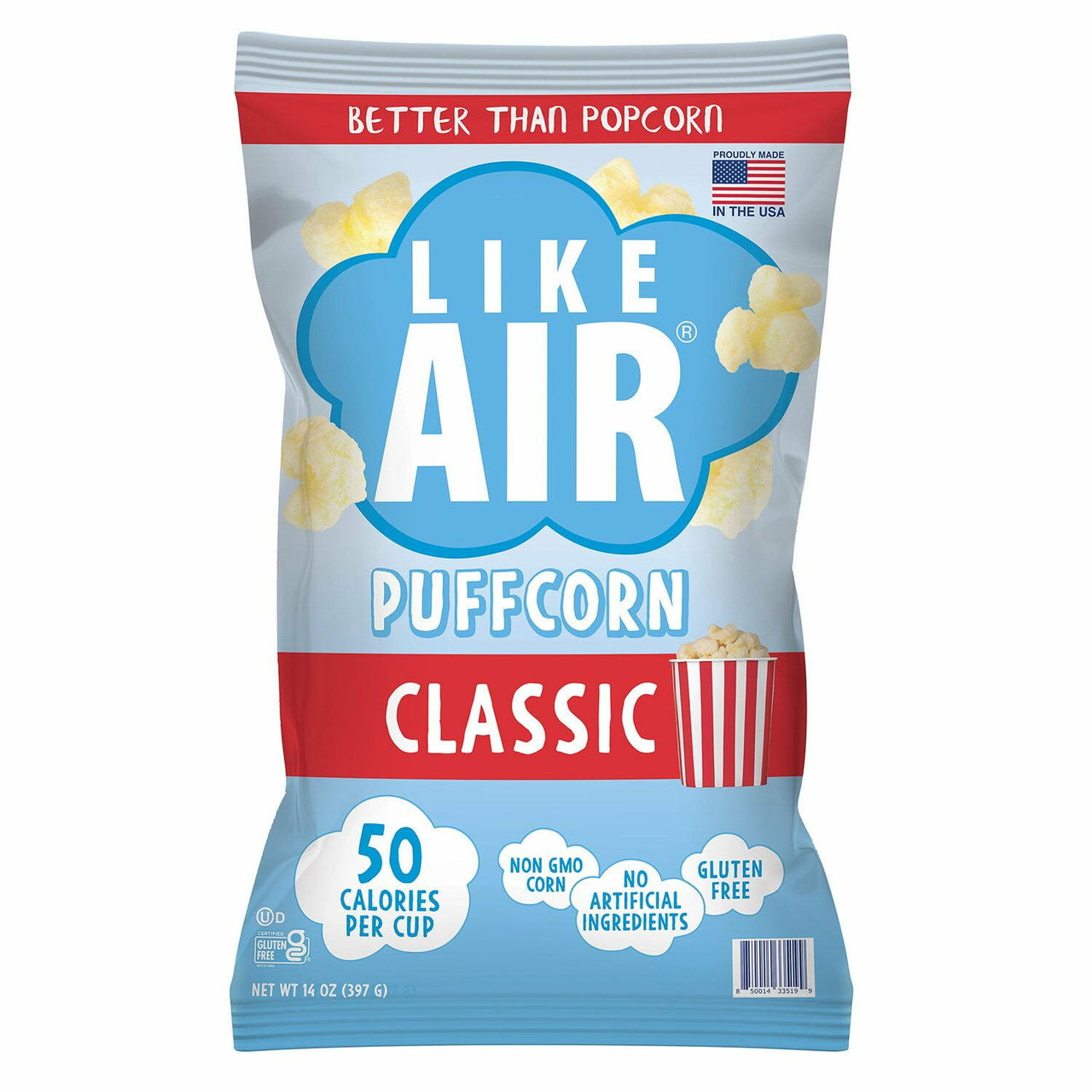 Like Air Classic Puffcorn, 14 oz.