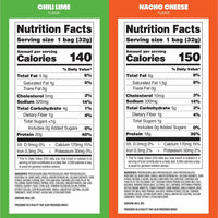 Quest Tortilla Style 18-20g Protein Chip Variety Pack, Chili Lime and Nacho Cheese 14 ct.