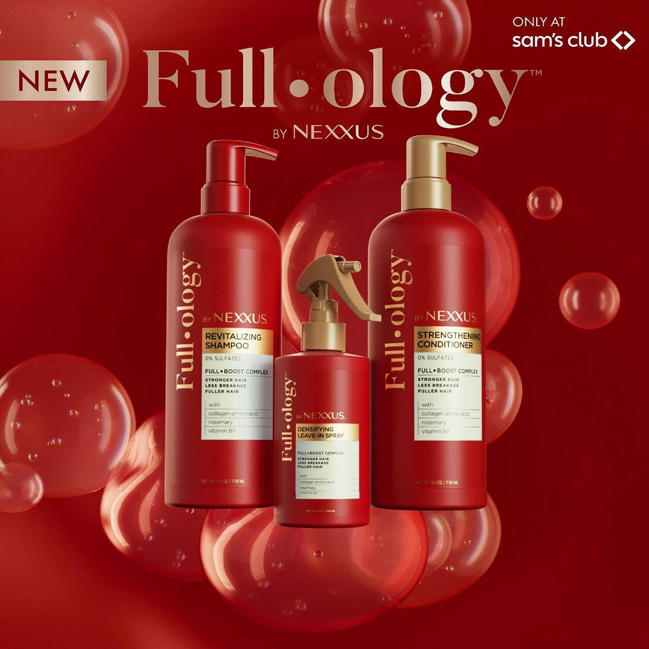 Nexxus Fullology Revitalizing Shampoo, 24 fl. oz.