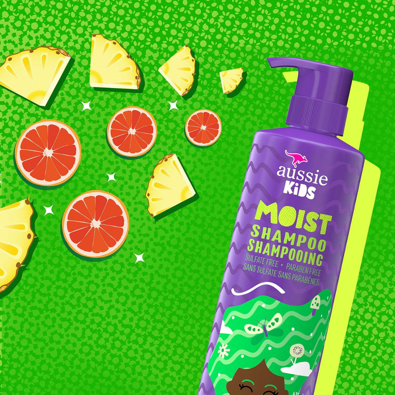 Aussie Kids Moist Shampoo, Conditioner and Detangler Kit