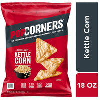 PopCorners Sweet & Salty Kettle Corn Popped-Corn Snack, 18 oz.