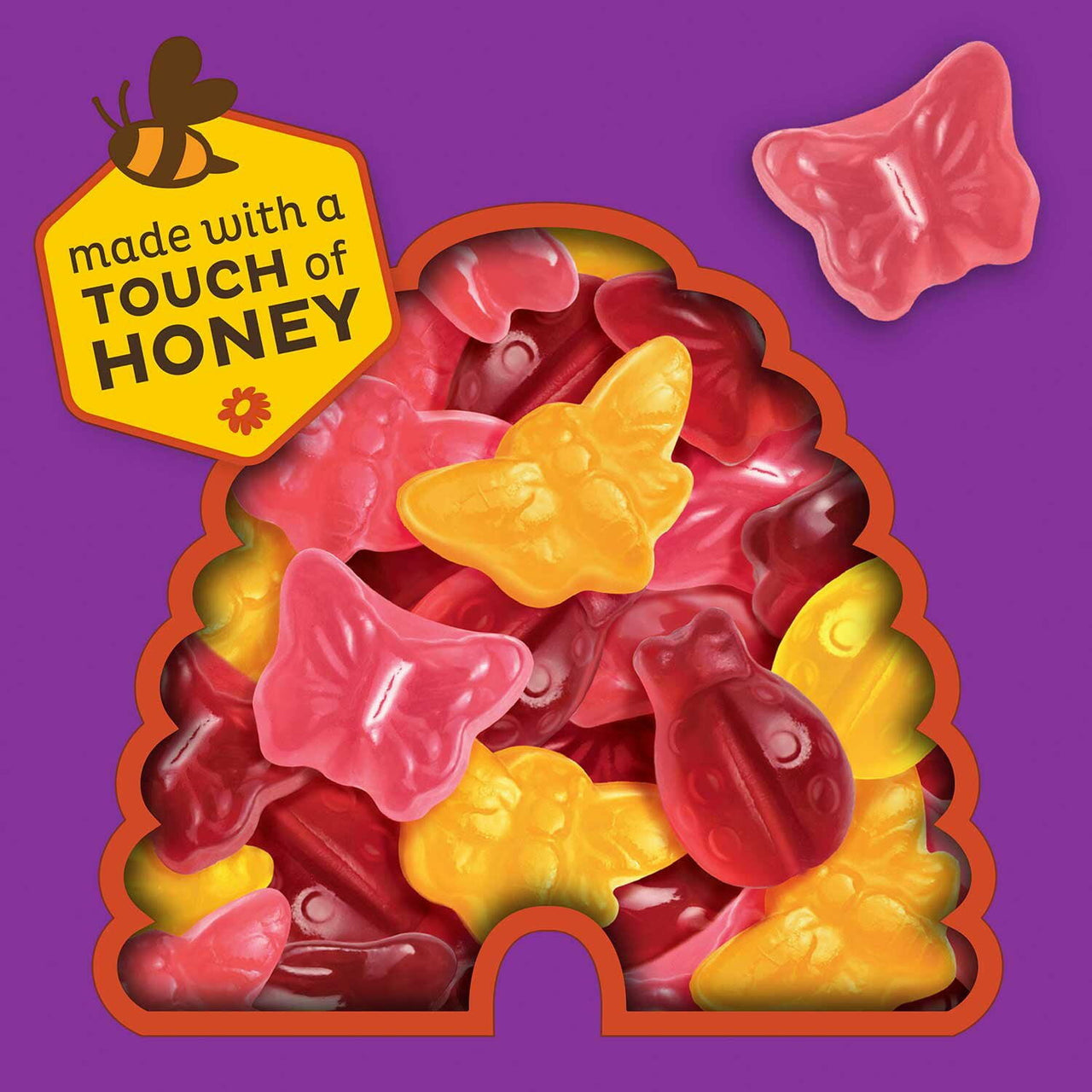 Annie's Organic Bees, Bugs & Butterflies Fruit Flavored Snacks 0.7 oz., 50 pk.