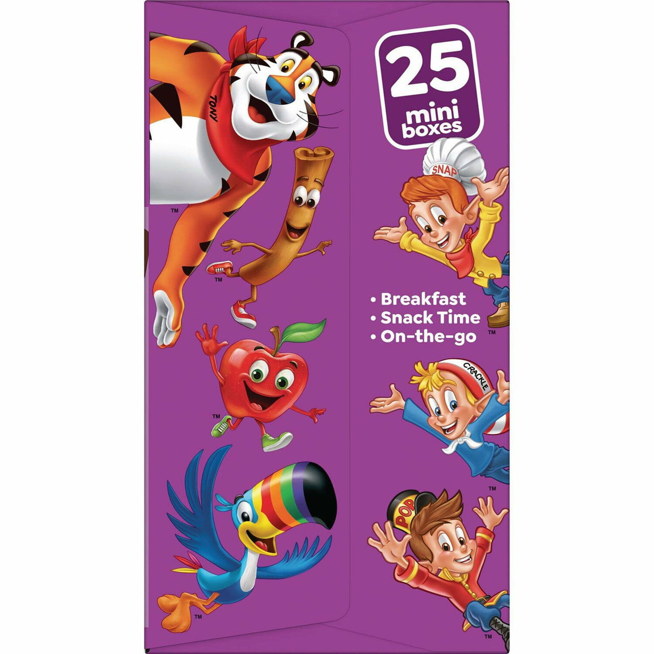 Kellogg's Assorted Cereal Variety Pack, 25 pk.