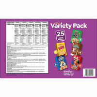 Kellogg's Assorted Cereal Variety Pack, 25 pk.