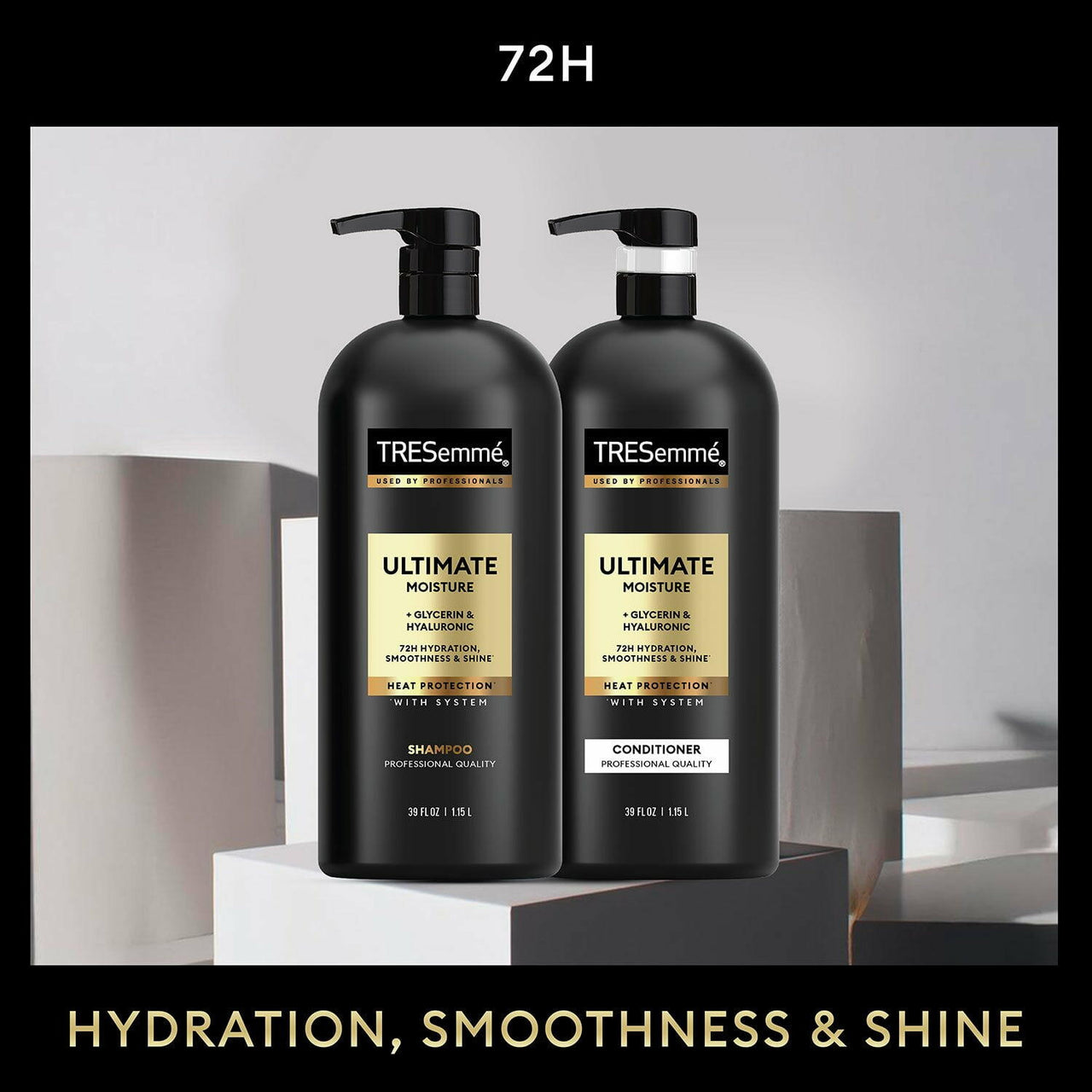 TRESemmé Ultimate Moisture Shampoo & Conditioner, 39 fl. oz., 2 pk.