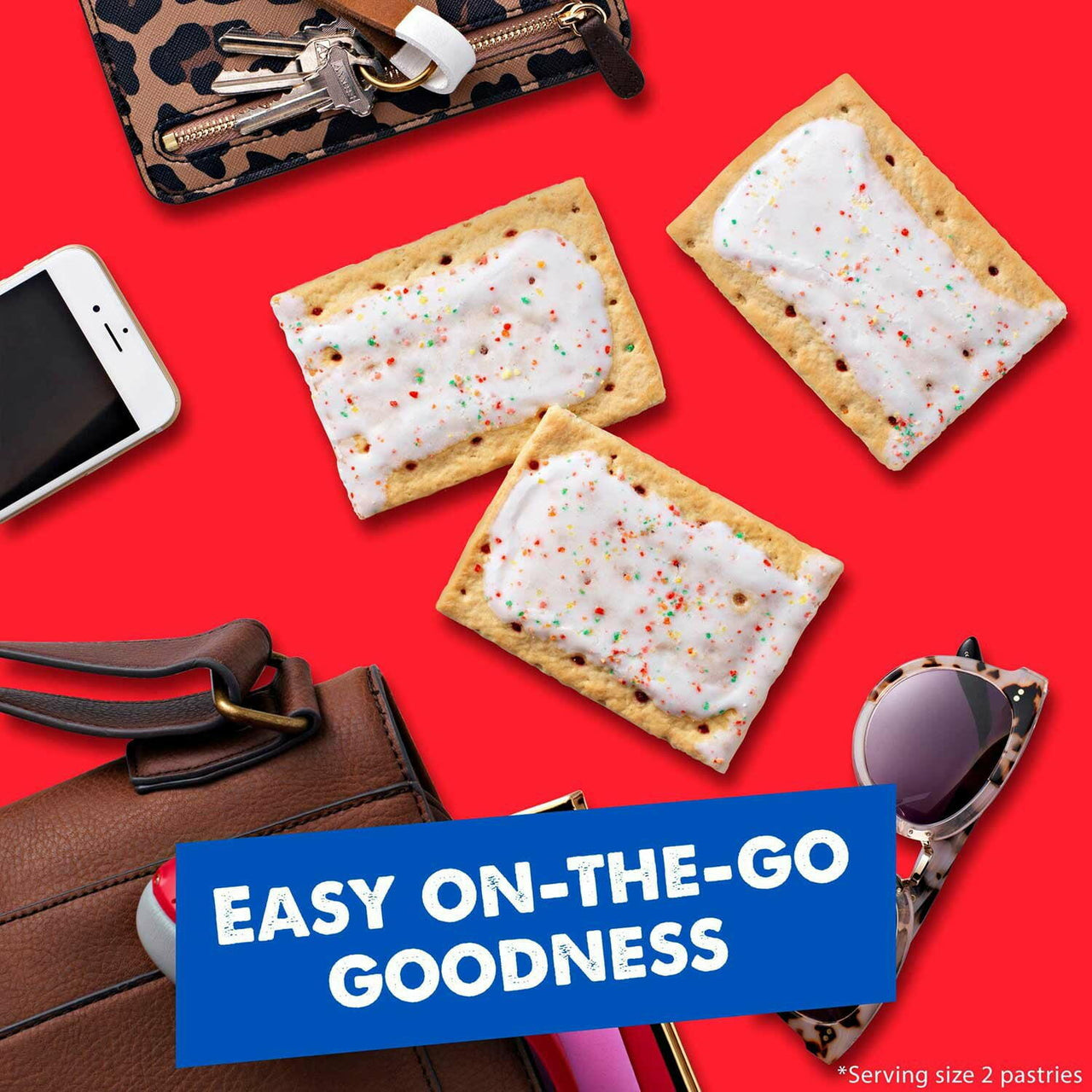 Pop-Tarts Frosted Strawberry, 48 ct.