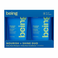 Being NOURISH + SHINE Shampoo & Conditioner Duo, 12 fl. oz., 2 pk.