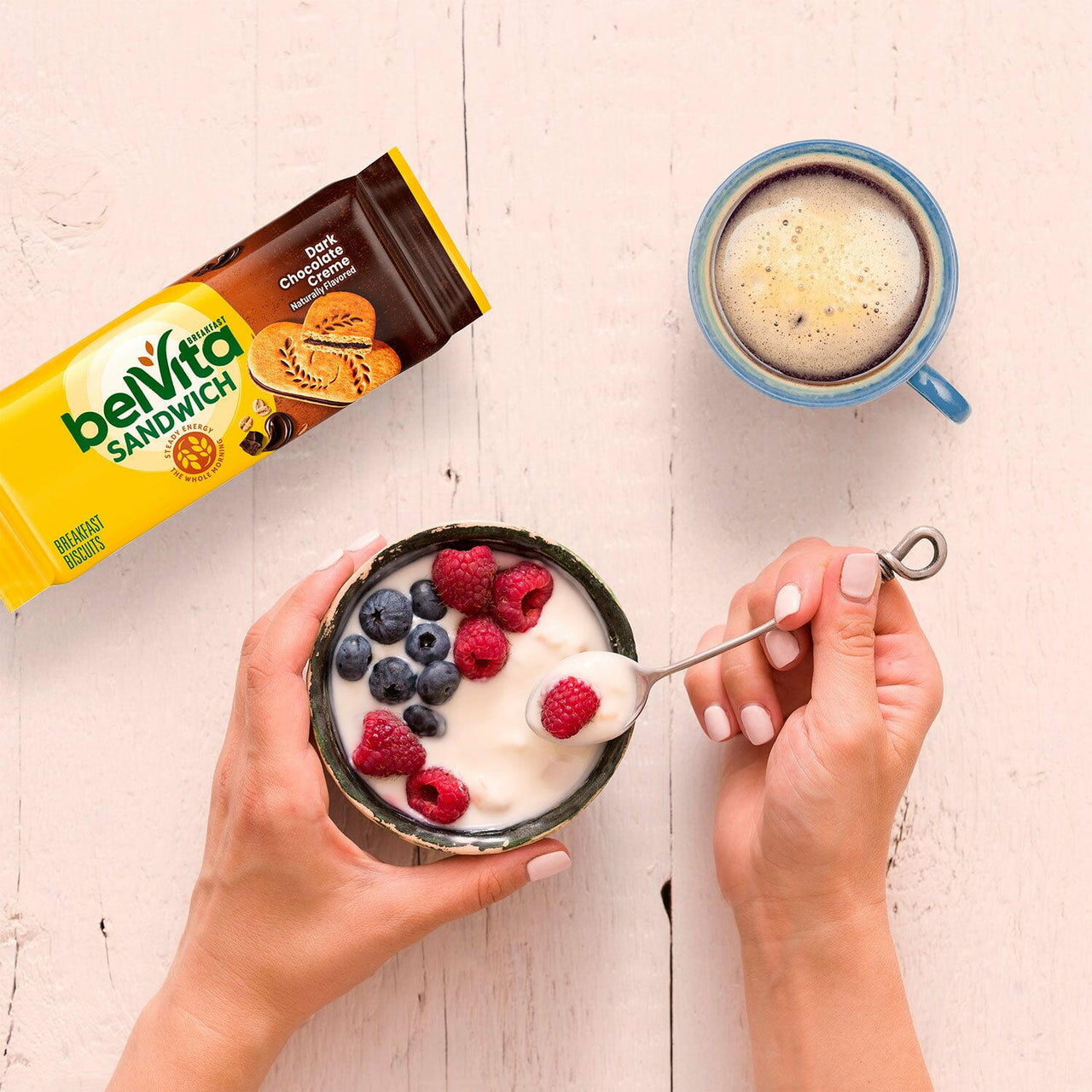 belVita Dark Chocolate Creme Breakfast Biscuits 25 pk.