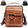 MenS Authentic Leather Messenger Bag Vintage Style Business Handbag