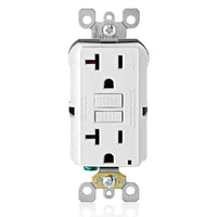 15 Amp 125-Volt Duplex Self-Test Slim GFCI Outlet, White (4-Pack) GFNT1-4W