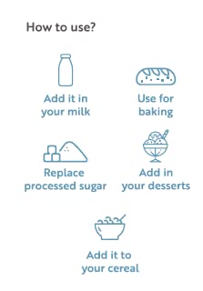 The Divine Foods | Organic Palmyra Palm Sugar | Natural Sweetener, Sugar Alternative | Unrefined | Sugar for Coffee, Tea & Recipes | Vegan | Organic | Non GMO (250 gm)