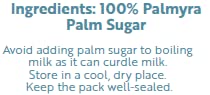 The Divine Foods | Organic Palmyra Palm Sugar | Natural Sweetener, Sugar Alternative | Unrefined | Sugar for Coffee, Tea & Recipes | Vegan | Organic | Non GMO (250 gm)