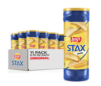 Lay's  Stax Potato Crisps, Original, 5.75 Ounce (Pack of 11)