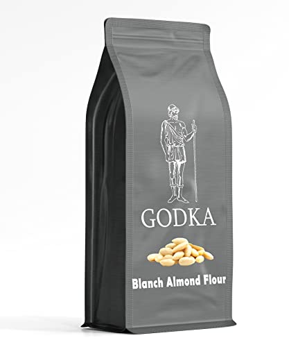 Godka Blanched Fine Almond Flour(Keto Friendly and Fine Blanched Almond Powder) 400g