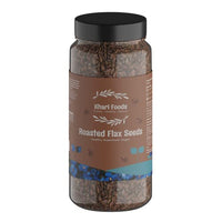 Khari Foods Dry Roasted Flax Seeds, No Oil, Crunchy, Helps Weight Loss, Fiber Rich, Plant Superfood (900)
