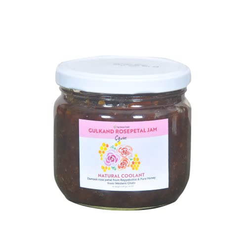 The Divine Foods Pure Gulkhand Honey Single Origin Unblended Natural & Healthy From Western Ghats (400 gm)