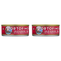 Portofino Solid Albacore Tuna in Extra Virgin Olive Oil - 4.5 Oz Can (Pack of 2)