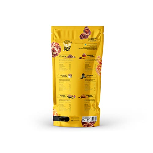 Binge Pop Popping Cookie Gourmet Popcorn Pack (Popping Cookie, Pack of 1, White Chocolate and Oreo Flavour, Instant Popcorn At Home, Flexi Pack, Tasty Popcorns, Chit Chat Popcorns , 100 Grams Per Pack)