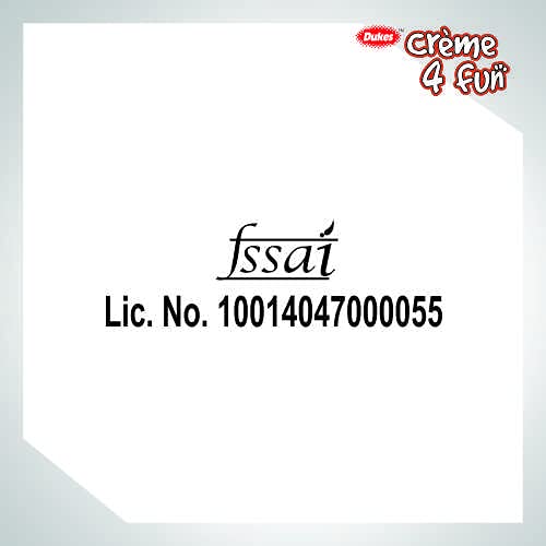 Dukes Cream 4 Fun Biscuits, Orange, 150 g