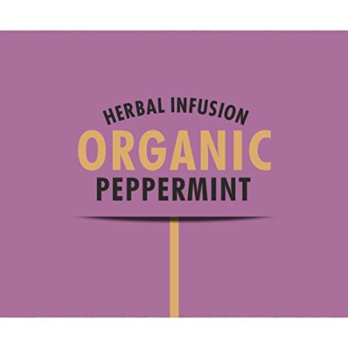 Typhoo Refreshing Organic Peppermint Tea with Pure Peppermint Tea Bags, 20N x 1.2g = 24g