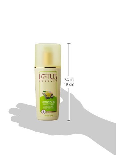 Lotus Herbals Lemonpure Turmeric And Lemon Cleansing Milk, 170ml