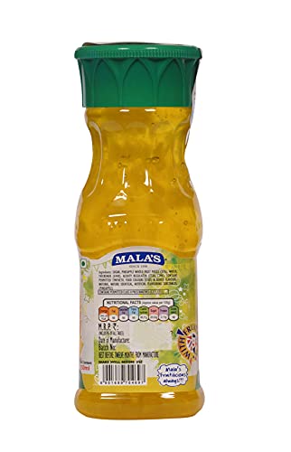 Mala's  Whole Fruit Pineapple Crush 250 ML, Yellow