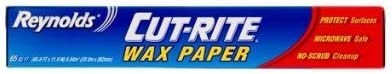 Reynolds Cut-rite Wax Paper, 60 Sq.ft. Total (60.5ft X 11.9in), Microwave Safe