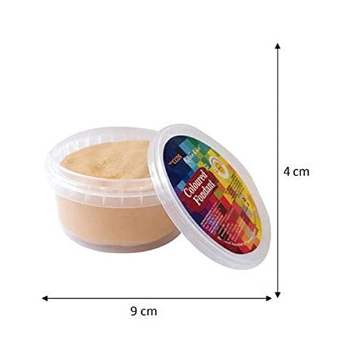 CCDS Fondant Skin Tone, 250 Grams Cooking Food Baking