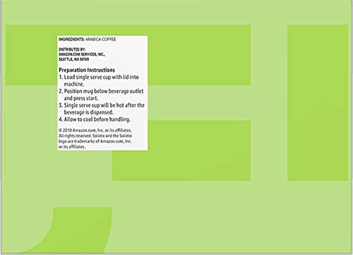 Solimo Coffee Pods, Colombian, Compatible with Keurig 2.0 K-Cup Brewers, 24 Count