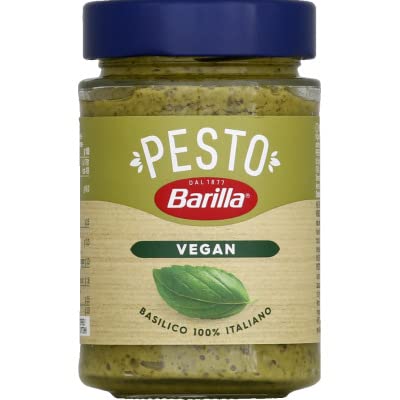 Barilla Pesto Vegan Pasta and Pizza Sauce, 195g, Italy