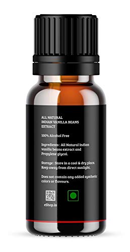 FarmOwn Natural Real Vanilla Extract 30 ml Essence for Cooking, Baking, Food, Milk, Ice Cream, Cake