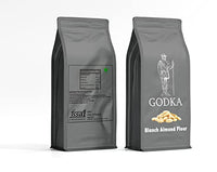 Godka Blanched Fine Almond Flour(Keto Friendly and Fine Blanched Almond Powder) 400g