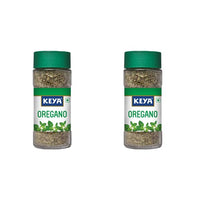 Keya Oregano (Freeze Dried), Imported Herb Sprinkler, Glass Bottle 11 Gm x 2 (Pack of 2)