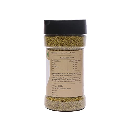 Malikaz' The Royale Taste Roasted Ajwain Seeds, 100 g