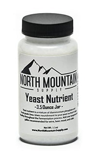 North Mountain Supply - RS-PC-12 Red Star Premier Classique Wine Yeast - Pack of 12 - Fresh Yeast & Food Grade Yeast Nutrient - 3.5 Ounce Jar
