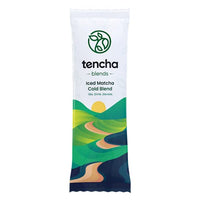 Tencha Blends Iced Matcha Cold Blend | Japanese Matcha Green Tea for Energy & Focus, No Preservatives | Stay Active 6 Hours Straight | Pack of 10 Sachets