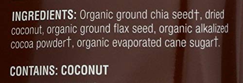 Spectrum Essentials Chia & Flax Seed, Decadent Blend with Coconut & Cocoa, 12 Oz