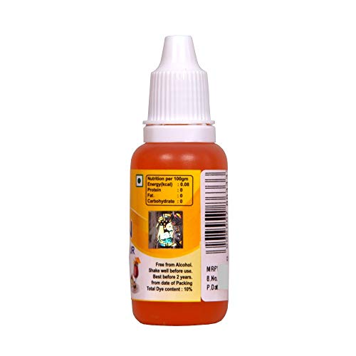 Papilon Concentrated Gel Food Color, 6 X 30 g