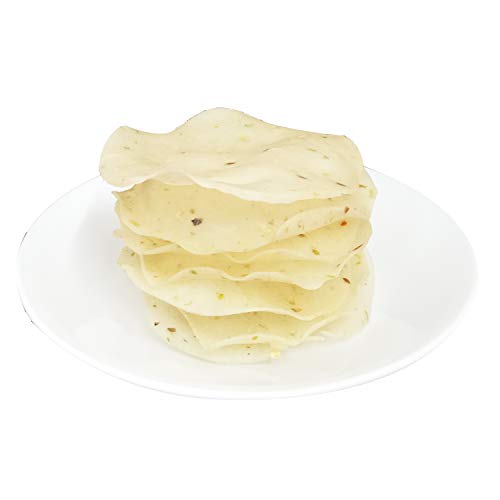 Delight Foods Karnataka Special Papads & Fried Accompaniments (Akki Happala (Rice Flour Papad) 400g)