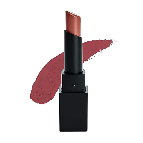 SUGAR Cosmetics - Nothing Else Matter - Longwear Matte Lipstick - 10 Rosy Picture (Nude Rose) - 3.5 gms - Water-Resistant, Premium Matte Lipstick, Paraben Free