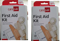 First Aid Kit - Travel Size 21 pc - 1 Pack