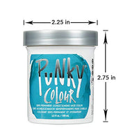 Jerome Russell Punky Semi Permanent Hair Color Conditioning, 100ml - Turquoise (Pack of 1)