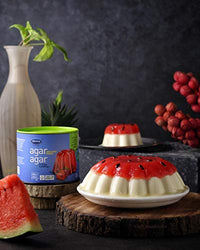 Meron Agar Agar Powder 100g / 3.5 oz : Vegetarian Stabilizer, Gelatin Substitute, Unflavored Agar, Vegan Cheese, Vegan Desserts, Thickener, Kosher, Halal