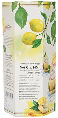 The Hillcart Tales Lemon Cake Dessert Tisane Herbal Tea, (14 Teabags)