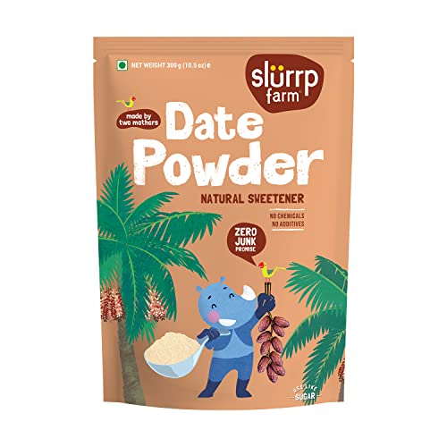 Slurrp Farm Dates Powder, From Premium Arabian Dates (Kharek Powder) 300g
