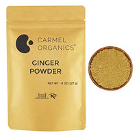 Carmel Organics Ginger Root Powder || 340 Grams||Natural