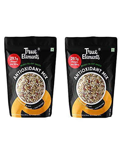 True Elements Antioxidant Mix Seeds 125g * 2 - Seeds Mix for Eating | Roasted Seeds | Healthy Snacks